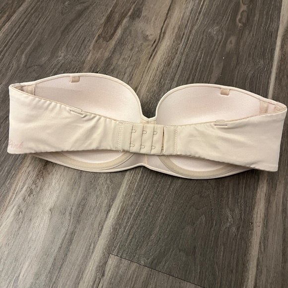 Victoria's Secret Strapless Push-Up Bra – 32C, Marzipan - Picture 3 of 3
